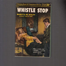 Whistle Stop - Maritta M. Wolff - 1953 Popular Library comprar usado  Enviando para Brazil