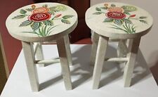 Decorative wooden stool for sale  Delevan
