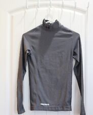 Under Armour Shirt Mens Small Fitted Coldgear Long Sleeve Gray Turtle Neck for sale  Shipping to South Africa
