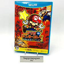Nintendo Wii U Video Games Mario vs Donkey Kong Tipping Stars Japanese for sale  Shipping to South Africa