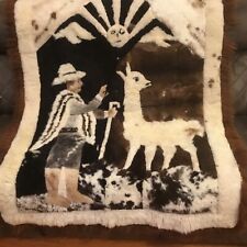 vintage alpaca wool blanket for sale  Winchester