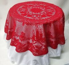 Red lace table for sale  Winston Salem
