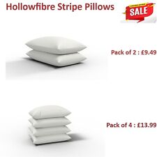 Stripe pillows hollowfibre for sale  ROCHDALE