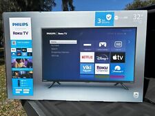 Philips 32" Clase HD (720P) Smart Roku televisor LED sin bordes (32pfl6452/f7), usado segunda mano  Embacar hacia Argentina