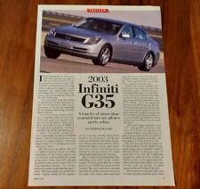Infiniti g35 magazine for sale  Salt Lake City
