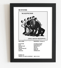 Madness poster one for sale  HOCKLEY