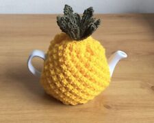 Hand Knitted Pineapple Tea Cosy - 2 CUP POT for sale  BEXHILL-ON-SEA