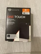 Disco duro externo Seagate One Touch USB 3.2 5 TB - negro segunda mano  Embacar hacia Argentina