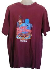 Usado, Camiseta Vintage 1991 Planet Hollywood London Marrom Tamanho Grande comprar usado  Enviando para Brazil