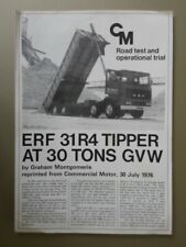 Erf 31r4 tipper for sale  UK