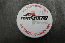 Mercruiser Diesels V8 Inboards & Sterndrives Pin Badge Button (L42B) for sale  Shipping to South Africa