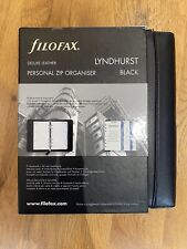 Filofax deluxe leather for sale  ASHTON-UNDER-LYNE