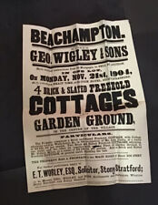 Beachampton original 1904 for sale  NEWPORT PAGNELL