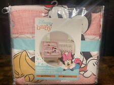 Conjunto de Roupa de Cama Berço Disney Baby Minnie Mouse "Olá Lindo" 3 Peças NOVO, usado comprar usado  Enviando para Brazil