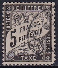 FRANÇA 1881-92 Postagem Due 5f Preto SG D295 Usado (CV £2500), usado comprar usado  Enviando para Brazil