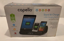 Despertador Capello USB FM rádio tablet móvel dock estação de carregamento CR220 comprar usado  Enviando para Brazil