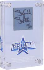 Stone Cold" Steve Austin assinado WrestleMania 38 acrílico MU tela display-LE 38 comprar usado  Enviando para Brazil