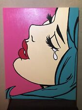 Pop art crying for sale  Immokalee
