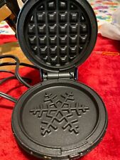 Used, Dash Mini Waffle Maker-Snowflake Shaped for sale  Shipping to South Africa