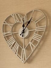 heart shaped wall clock for sale  HUDDERSFIELD