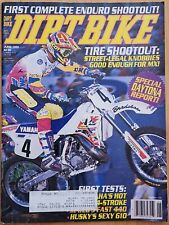 Usado, Dirt Bike Março 1993 Vintage Motocross Magazine Bradshaw Yamaha Husqvarna 610 MX comprar usado  Enviando para Brazil