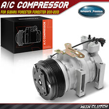 Compressor AC com embreagem para Subaru Forester Forester 11-13 naturalmente aspirado comprar usado  Enviando para Brazil