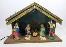Vintage lighted nativity for sale  Columbus