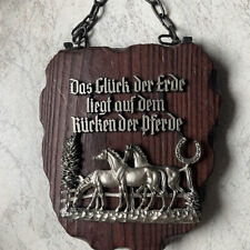 Holzschild pferde gebraucht kaufen  , Buckenhof