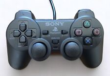 PS2 Controller for Sony PlayStation 2 DualShock Black Wired Remote - USED/Tested, used for sale  Shipping to South Africa
