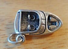 Sterling Silver 3D 20x11mm 4 gram Water Ski Speed Inboard Boat Charm for sale  Shipping to South Africa