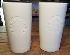 Starbucks white etched for sale  Beverly Hills