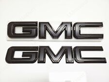 Emblema dianteiro e traseiro personalizado preto compatível com 2019-2024 GMC Sierra 1500 2500HD 3500HD, usado comprar usado  Enviando para Brazil