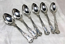 Silver plated teaspoons for sale  MINEHEAD