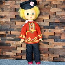 Boneca soviética russa vintage 20" em traje tradicional fábrica de brinquedos Moscou URSS comprar usado  Enviando para Brazil