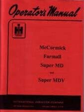 Farmall super mdv for sale  Sparta