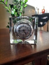 Vintage glass clock for sale  NOTTINGHAM