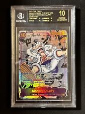 BGS 10 Black Label One Piece English Monkey D. Luffy OP05-119, usado segunda mano  Embacar hacia Argentina