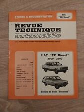 Revue technique fiat d'occasion  Avignon