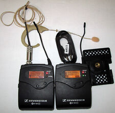 Transmissor e receptor sem fio microfone banda B SENNHEISER SK100 G3, EK100 G3 comprar usado  Enviando para Brazil