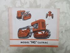 Rare cletrac crawler for sale  Myerstown