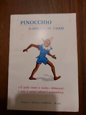 Pinocchio narrato versi. usato  Schio