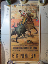 Vintage 1964 bullfighting for sale  North Dighton
