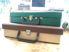 for your cassette tapes : 2 suitcase type storage boxes back to the seventies segunda mano  Embacar hacia Mexico