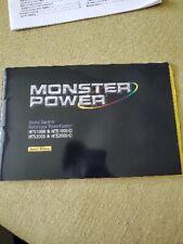 Monster Power HTS1000 HTS2000 HTS2000CI 1000CI Original Owners Manual 32 Pages  for sale  Shipping to South Africa
