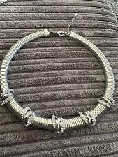 Silver plated chocker for sale  SOUTHAMPTON