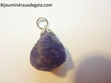 Pendentif tanzanite brut d'occasion  Angers-