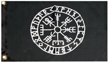 12x18 Viking Raven Black Compass 12"x18" 100D Woven Poly Nylon Boat Flag Grmts for sale  Shipping to South Africa