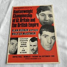 Boxing programme howard for sale  ROSS-ON-WYE