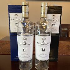 2 Botellas Of The Macallan 12 Highland Single Malt Scotch, Jerez Roble Doble Barril segunda mano  Embacar hacia Argentina