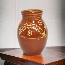 Pottery redware vase for sale  Salem